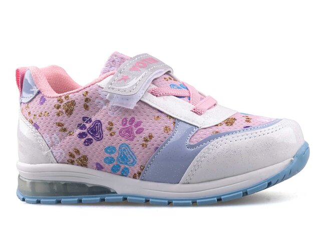 Volter 118 Patik Anrk Işıklı - Pembe/Turkuaz - 1