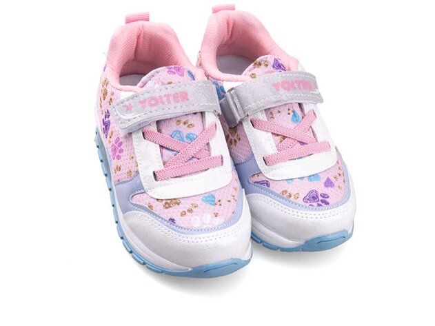 Volter 118 Patik Anrk Işıklı - Pembe/Turkuaz - 2