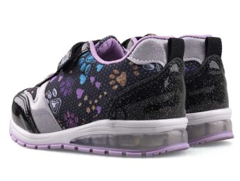 Volter 118 Patik Anrk Işıklı - Siyah/Lila - 3