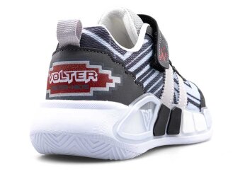 Volter 127 Patik Anrk Işıklı - Siyah/Gümüş - 3