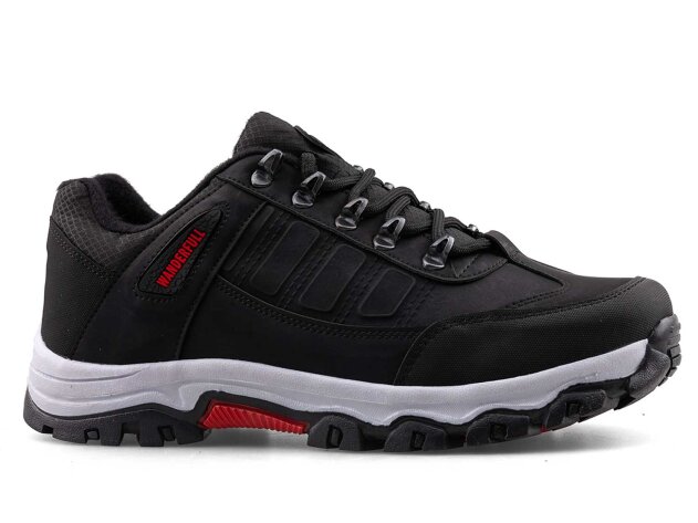 Wanderfull 201 Merdane Trekking - Siyah/Kırmızı - 1