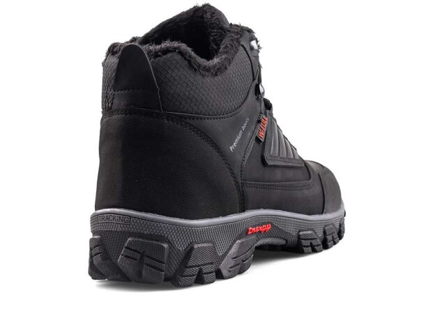 Wanderfull 3022 Merdane Bot - Siyah/Kırmızı - 3