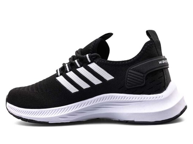 Wanderfull 4094 Merdane Triko - Siyah/Beyaz - 2