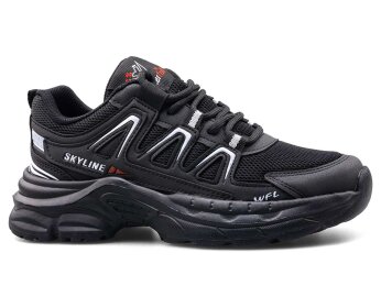 Wanderfull 4281 Garson Anrk - Siyah/Beyaz/Siyah - Wanderfull