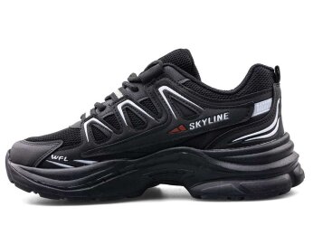 Wanderfull 4281 Garson Anrk - Siyah/Beyaz/Siyah - Wanderfull