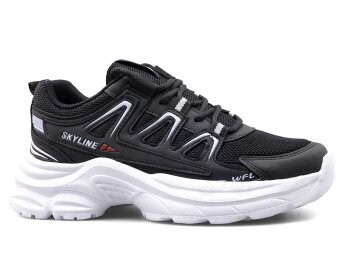 Wanderfull 4281 Garson Anrk - Siyah/Beyaz - Wanderfull