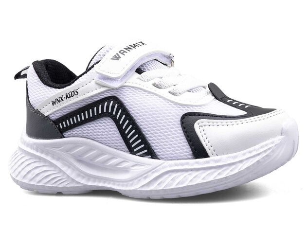 Wanmix 011 Patik Anrk - Beyaz/Siyah - 1