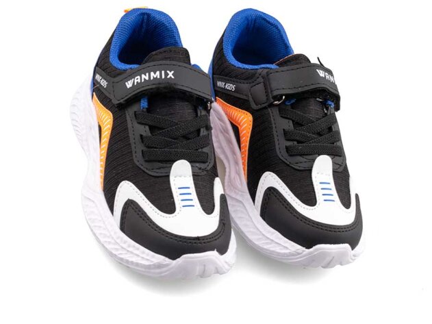 Wanmix 011 Patik Su İtici (10 LU) - Siyah/Mavi/Turuncu - 2