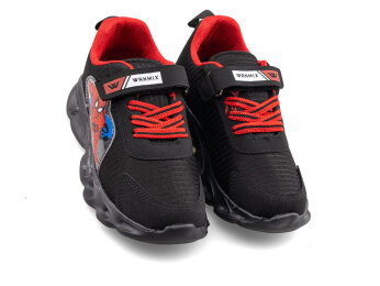 Wanmix 012 Patik Işıklı Su İtici (10LU) - Siyah/Kırmızı Örümcek - 2