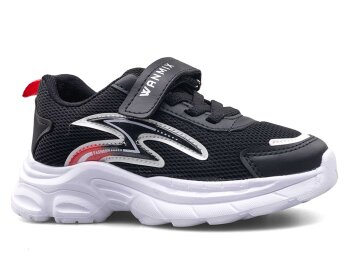 Wanmix 013 Patik Anrk - Siyah/Beyaz - Wanmix