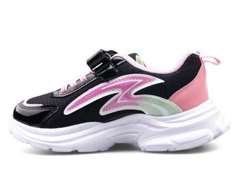 Wanmix 013 Patik Anrk - Siyah/Pembe - Wanmix