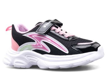 Wanmix 013 Patik Anrk - Siyah/Pembe - Wanmix