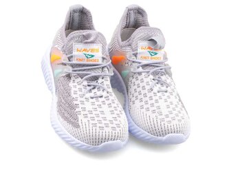 Waves 010 Patik Triko - Buz/Oranj/Su Yeşili - Waves