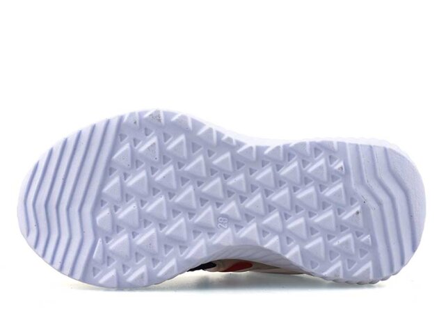 Waves 010 Patik Triko - Siyah/Beyaz/Kırmızı - 4