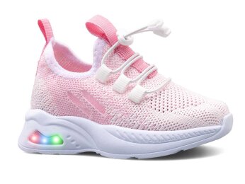 Waves 128 Bebe Triko - Beyaz/Pembe - Waves