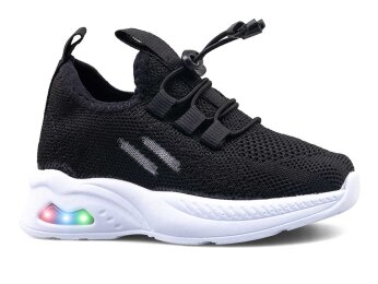 Waves 128 Bebe Triko - Siyah/Beyaz - Waves