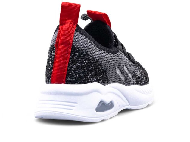 Waves 128 Bebe Triko - Siyah/Kırmızı - 3