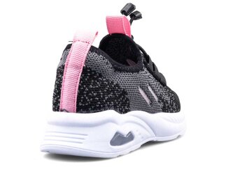 Waves 128 Bebe Triko - Siyah/Pembe - 3