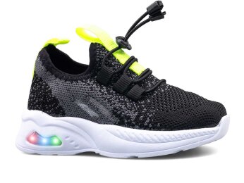 Waves 128 Bebe Triko - Siyah/Sarı - Waves 