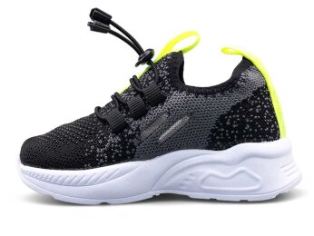 Waves 128 Bebe Triko - Siyah/Sarı - Waves