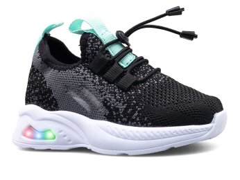 Waves 128 Bebe Triko - Siyah/Su Yeşili - Waves