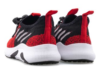 Waves 128 Filet Triko - Kırmızı/Siyah - waves