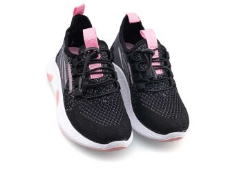 Waves 128 Filet Triko - Siyah/Pembe - 2