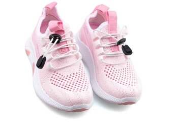 Waves 128 Patik Triko - Beyaz/Pembe - waves