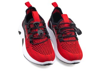 Waves 128 Patik Triko - Kırmızı/Siyah - 2