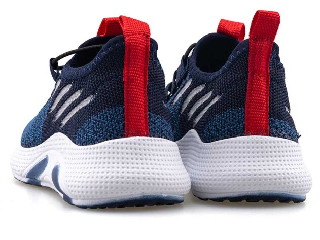 Waves 128 Patik Triko - Laci/Kırmızı - 3