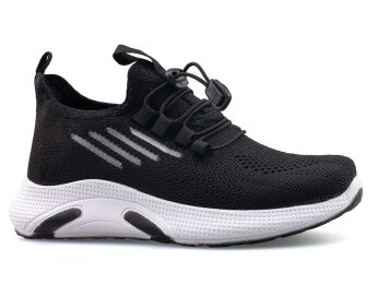 Waves 128 Patik Triko - Siyah/Beyaz - Waves 