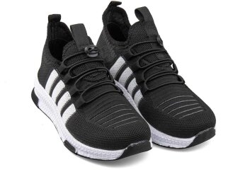 Waves 140 Patik Triko - Siyah/Beyaz - 2