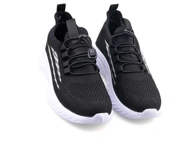 Waves 145 Filet Triko - Siyah/Beyaz - 2