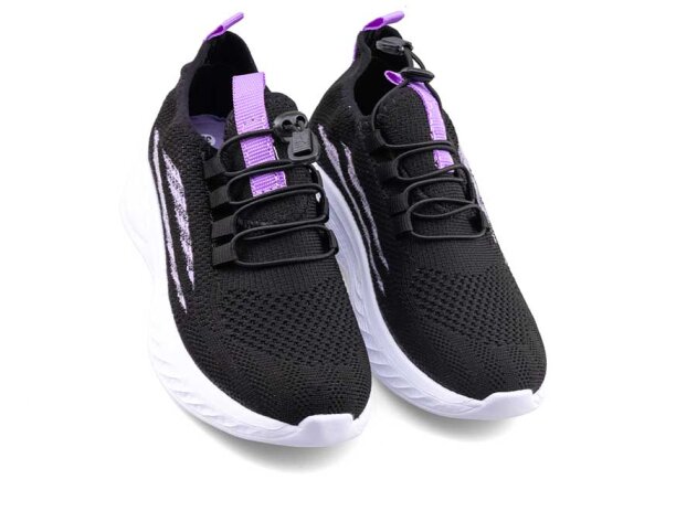 Waves 145 Filet Triko - Siyah/Lila - 2