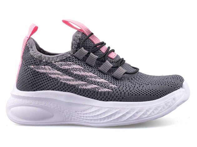 Waves 145 Patik Triko - Füme/Pembe - 1