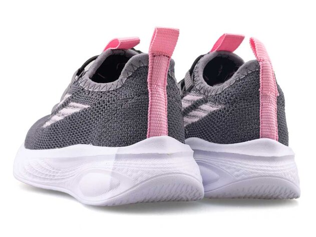 Waves 145 Patik Triko - Füme/Pembe - 3