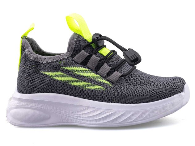 Waves 145 Patik Triko - Füme/Sarı - 1