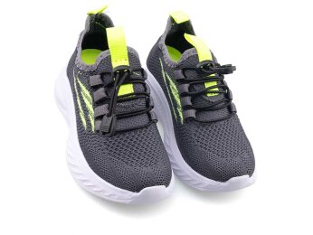 Waves 145 Patik Triko - Füme/Sarı - Waves