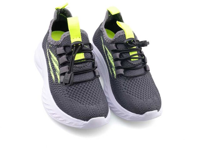 Waves 145 Patik Triko - Füme/Sarı - 2