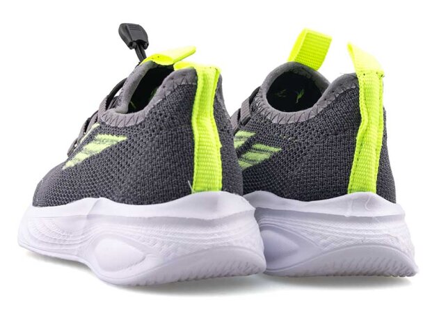 Waves 145 Patik Triko - Füme/Sarı - 3