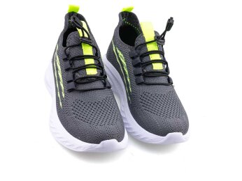 Waves 145 Patik Triko - Füme/Sarı - 6