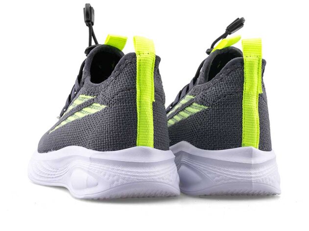 Waves 145 Patik Triko - Füme/Sarı - 7