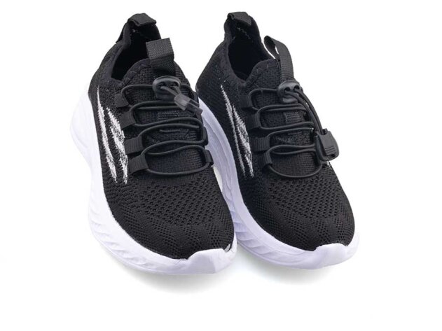 Waves 145 Patik Triko - Siyah/Beyaz - 2