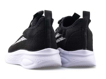 Waves 145 Patik Triko - Siyah/Beyaz - 7