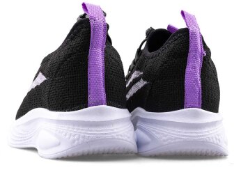 Waves 145 Patik Triko - Siyah/Lila - 3