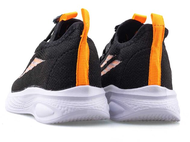 Waves 145 Patik Triko - Siyah/Oranj - 7