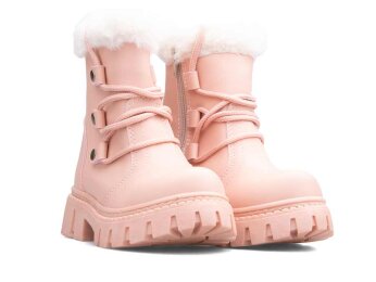 Waves 200 Patik Bot - Pembe/Cilt/Beyaz/Kürklü - Waves 