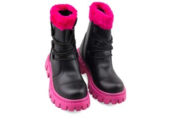 Waves 200 Patik Bot - Siyah/Cilt/Fuji/Kürklü - Waves 