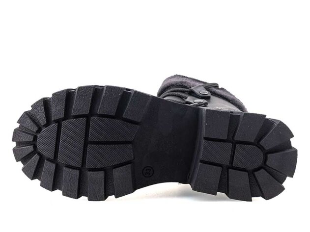 Waves 200 Patik Bot - Siyah/Cilt/Siyah Kürklü - 4