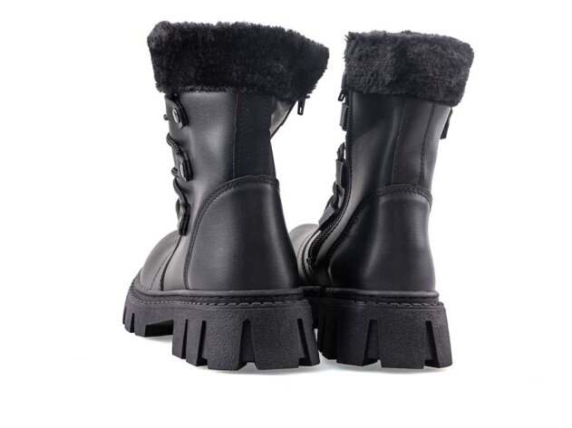 Waves 200 Patik Bot - Siyah/Cilt/Siyah Kürklü - 3